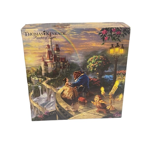 Disney Beauty And The Beast 750 Piece Puzzle - Thomas Kinkade - Picture 11 of 11